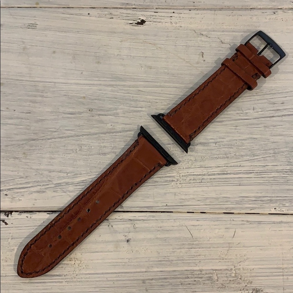 Alligator Skin Apple Watch Bands